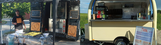 Les deux nouveaux food trucks de Boisemont