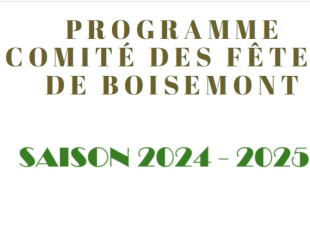 Programme CDF 2024 -2025