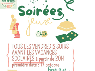 Soirée jeux du CDF - 17 octobre 2025