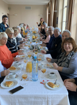Convivialité autour d'une galette