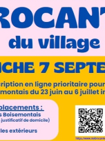 Affiche Brocante 2025