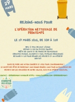 Nettoyage de printemps 2026