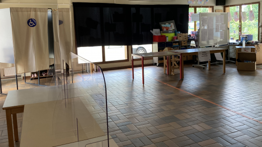 Bureau de vote elections regionales