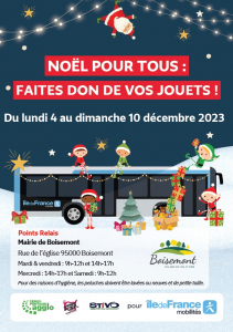 Noël pour tous - collecte de jouets 2023