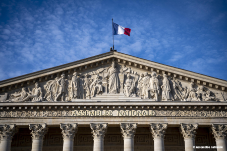 assemblée nationale - fronton