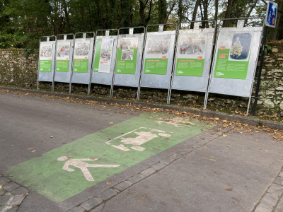 Exposition le code de la rue à Boisemont