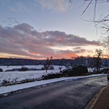 Coucher de soleil - Grande rue par Philippe