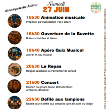 Programme Feux St-Jean 2026