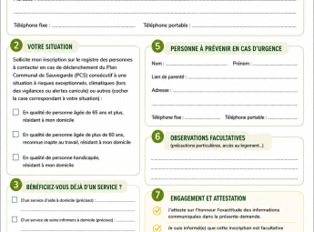 Formulaire personnes vulnérables
