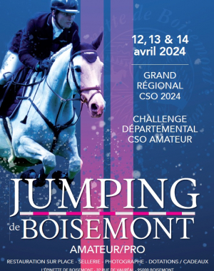 Affiche Jumping de Boisemont 2024