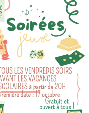 Soirée jeux du CDF - 17 octobre 2025